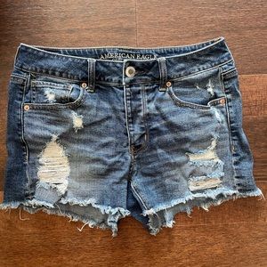 American Eagle Stretch Tomgirl Shorts
